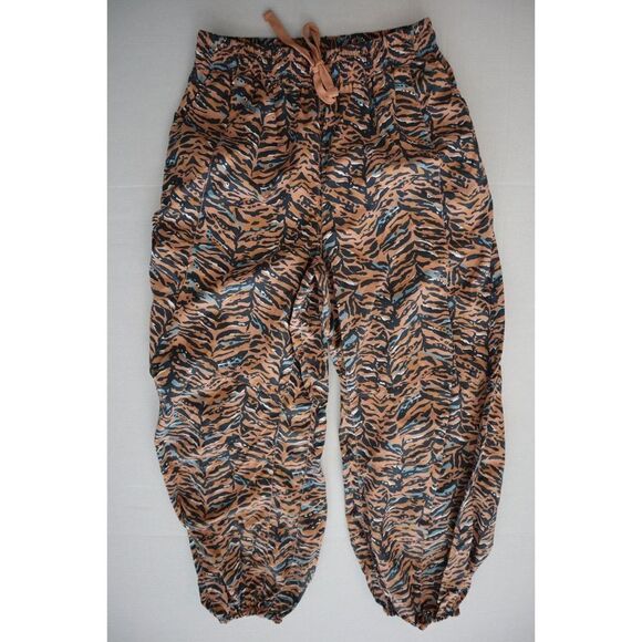 FP Movement OB1614726 Women's Sz S Cheetah Hi-Waist Zephyr Print Pants - Picture 1 of 13
